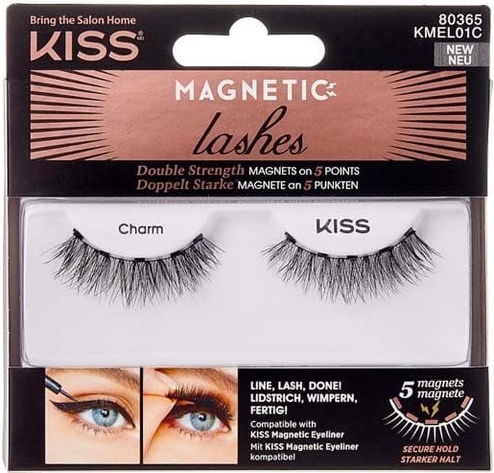 KISS My Face - Ciglia magnetiche a doppia forza - Ciglia magnetiche 01 Charm (Ciglia artificiali)