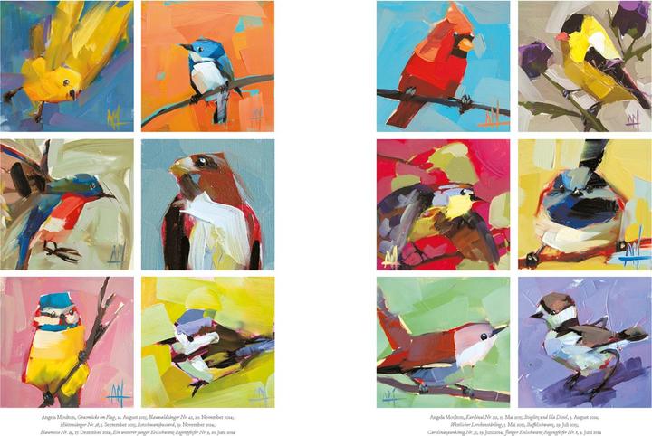 Actual product image Vögel in der Kunst (German, Kendra Wilson, 2020)