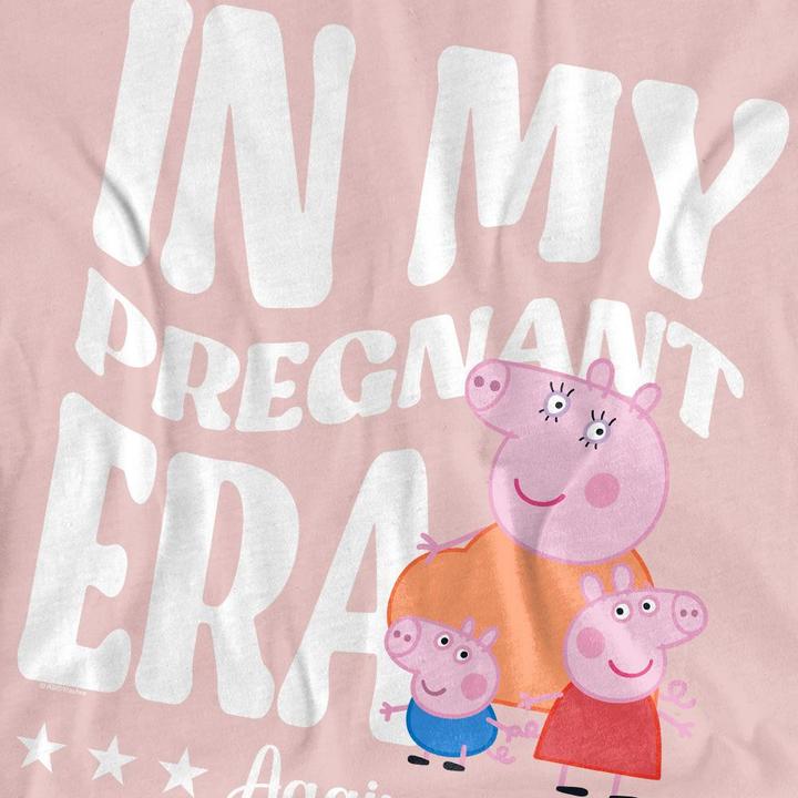 Image du produit Peppa Pig - T-shirt PREGNANT ERA AGAIN - Adulte (XXL)