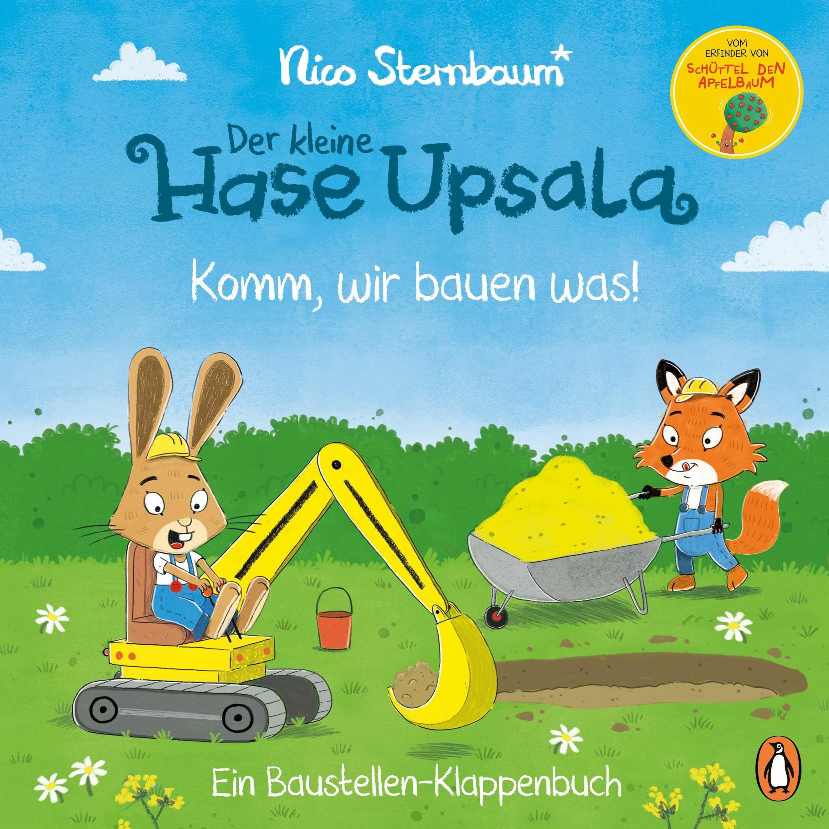 Penguin Random House, Babybücher, Der kleine Hase Upsala – Komm, wir bauen was! – Ein Baustellen-Klappenbuch (Deutsch)