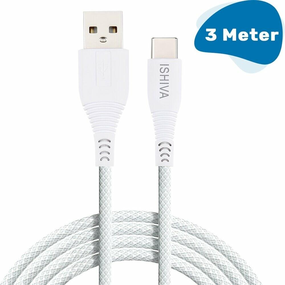 Ishiva UFUZON-Kabel – Typ C auf USB A – 3 Meter (3 m), Cavo USB
