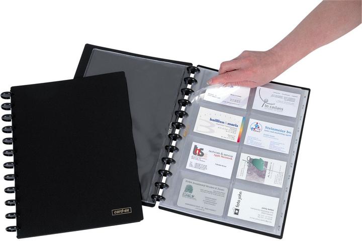 Produktbild Adoc Visitenkartenalbum card-ex (A4)