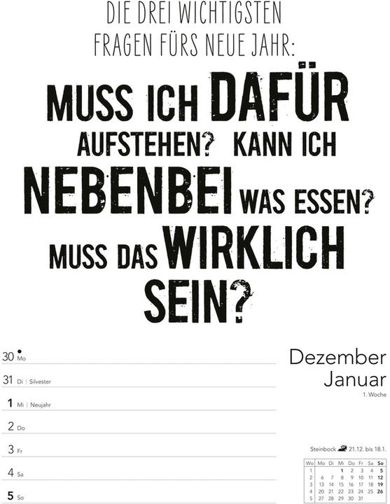 Nutritional values and ingredients Harenberg Typo-Sprüche (25 x 35.5 cm, No binding, German)