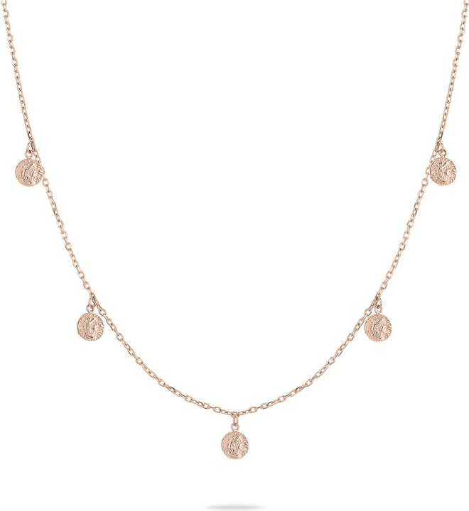 Tamaris Original bronze necklace with Coins pendants TJ-0449-N-45 (Edelstahl, 45 cm)
