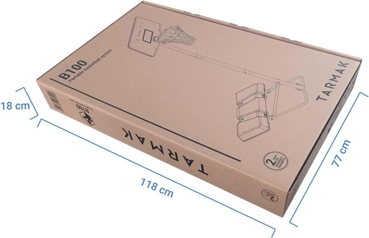 Actual product image Tarmak B100