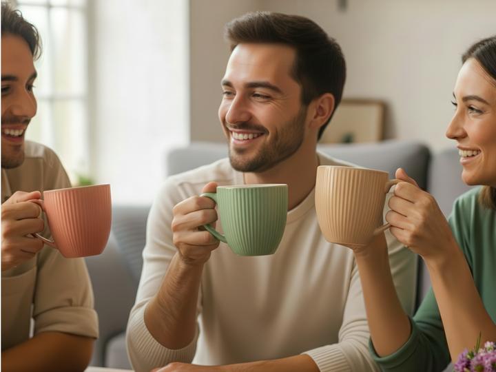 Produktbild Cangoo Embossed Teebecher (330 ml, 1 x)