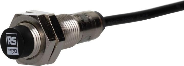 Rs Pro M12 x 1 Proximity sensor cylindrical PNP 8 mm 10  30 V dc IP68 (Switch)