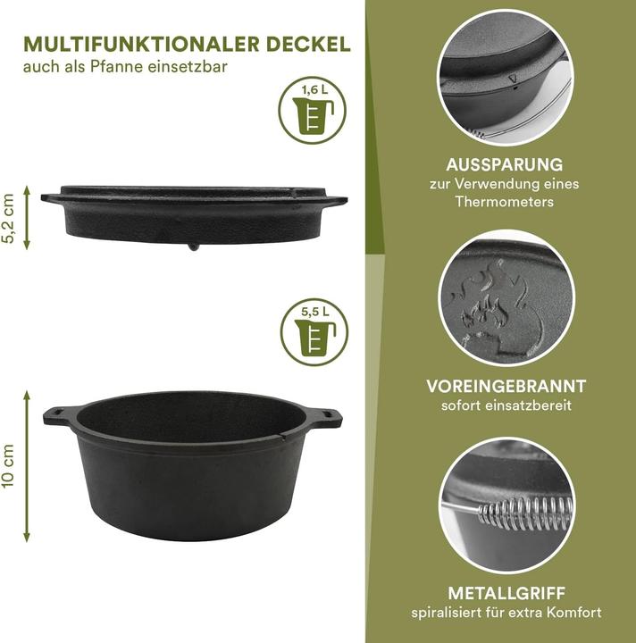 Image du produit Skandika Dutch Oven Flame Master