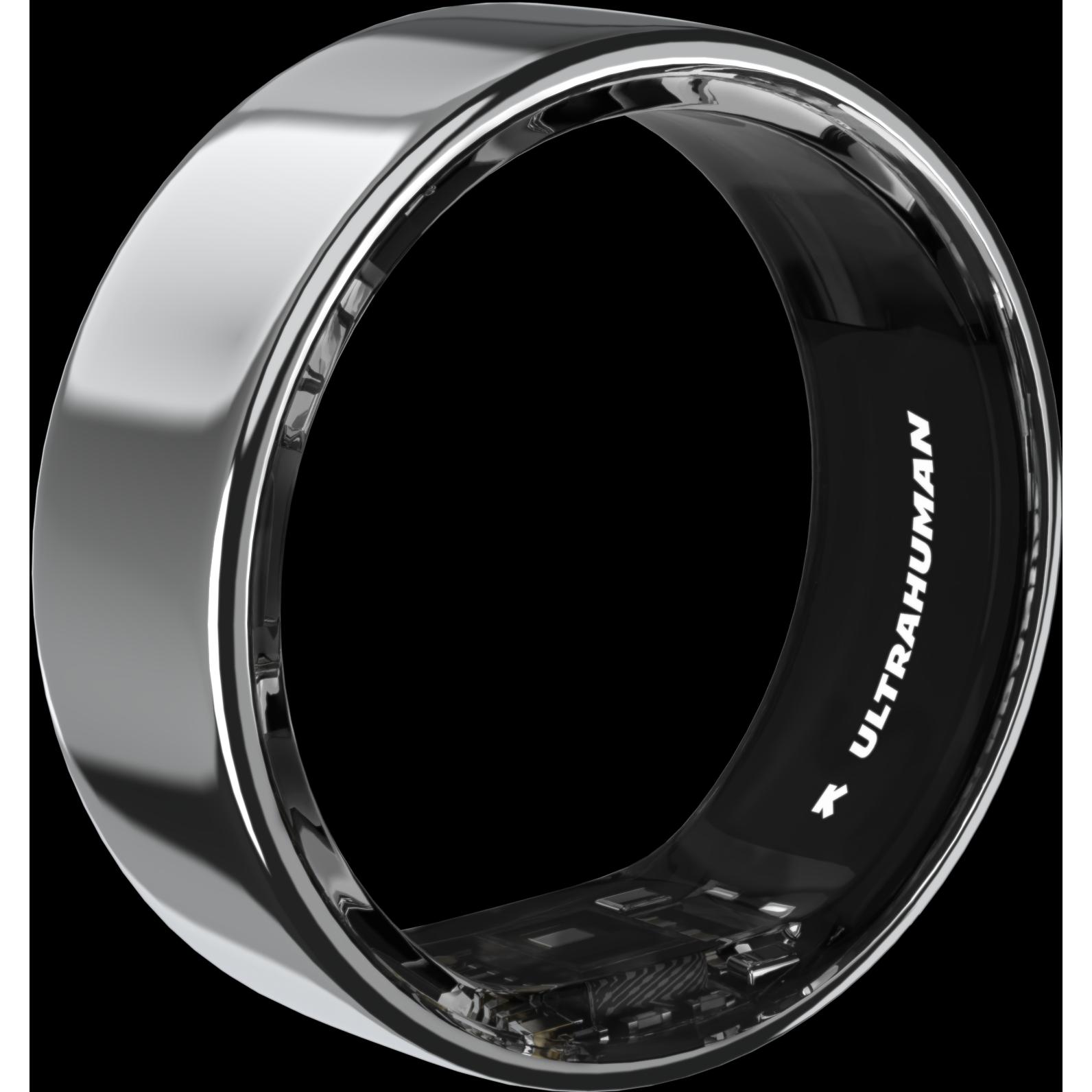 Thumbnail - Ultrahuman Ring Air (13, Space Silver), Smart Ring, Silber