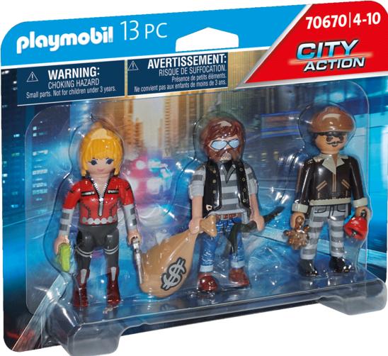 Produktbild Playmobil Figurenset Polizei (70669, Playmobil City Life)