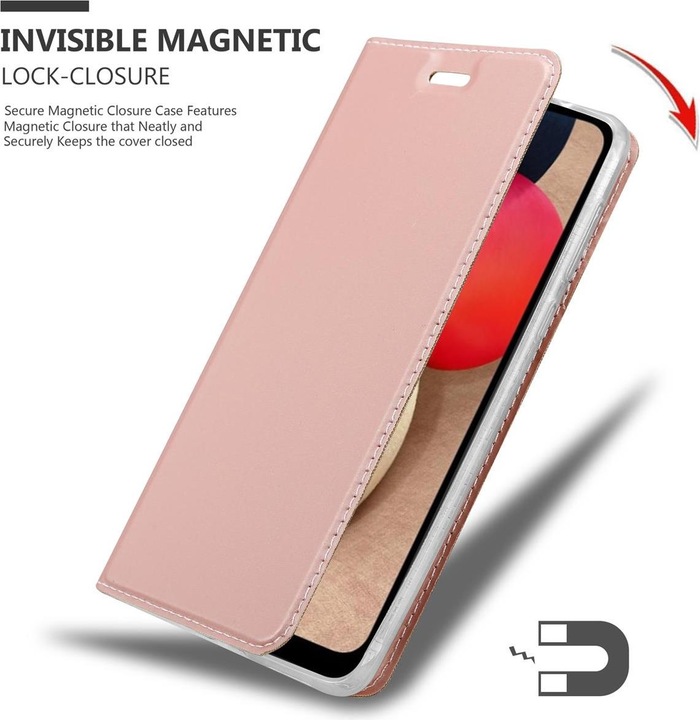 Produktbild Cadorabo Book Classy Style Cover (Samsung Galaxy A02s)