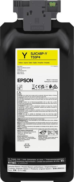 Actual product image Epson Yellow ink for 8000e (Y)