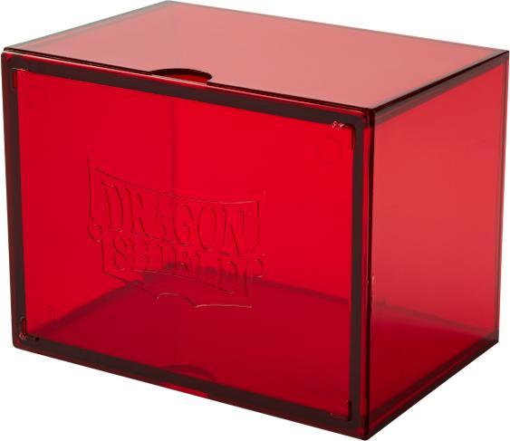 Actual product image Arcane Tinman ART20007 - Gaming Box - Strong Box 100+: Red, protective box for card decks.