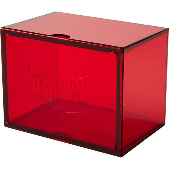 Arcane Tinman ART20007 - Scatola da gioco - Strong Box 100+: rossa, protettiva per mazzi di carte