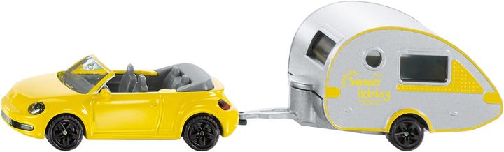 Siku PKW mit Wohnanhänger