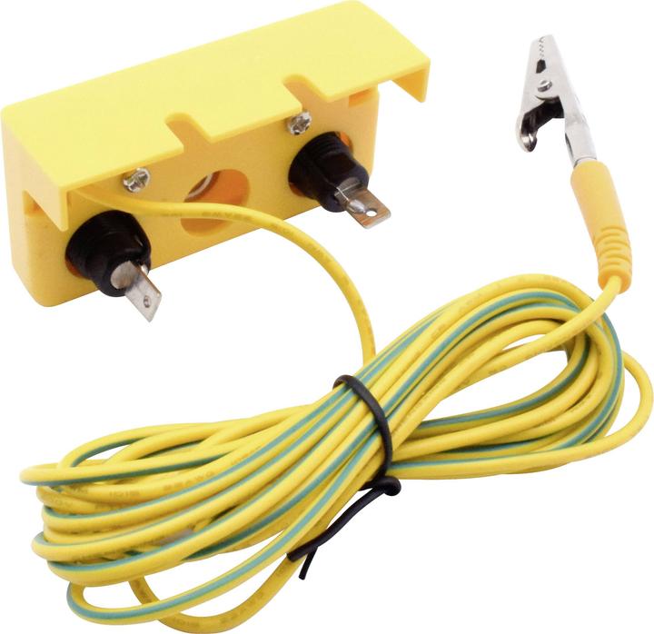 Image du produit Quadrios Boîtier de mise à la terre ESD 3.00 m femelle, bouton-pression 10 mm (Protection statique)