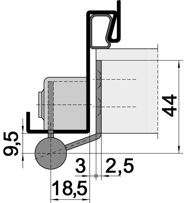 Image du produit Simonswerk Partie de la guillotine VARIANT V 0080