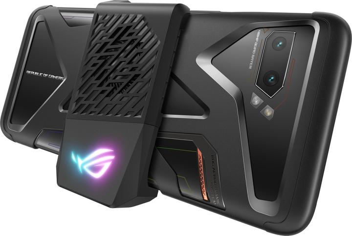 Actual product image ASUS ROG Phone II (512 GB, Black, 6.59", Dual SIM, 4G)
