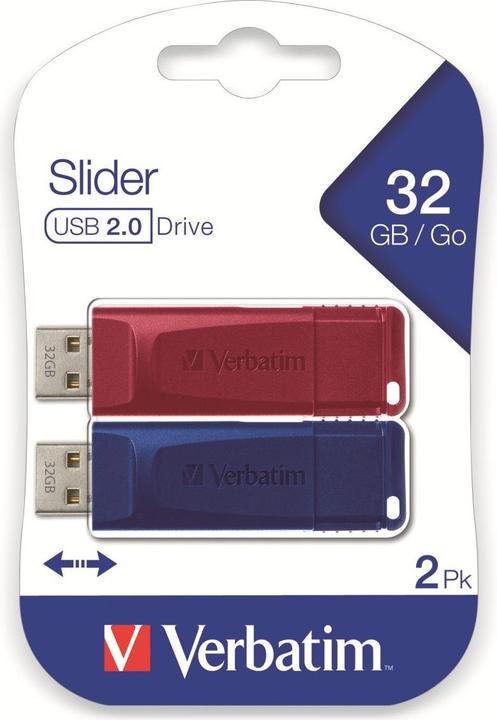 Productafbeelding Verbatim Schuifregelaar (32 GB, USB-A)