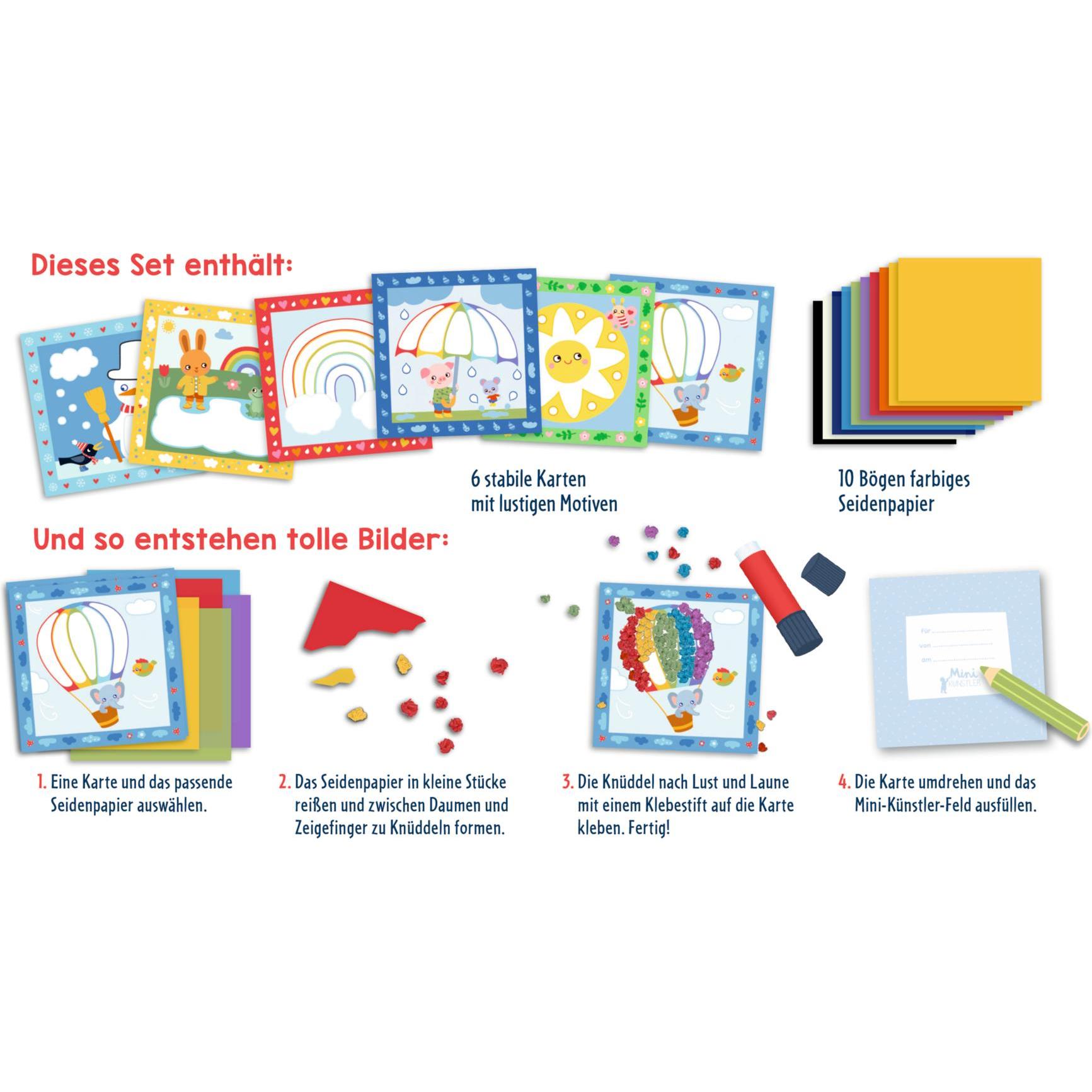 Thumbnail - Coppenrath Mein erstes Bastelset: Knüddelbilder (R