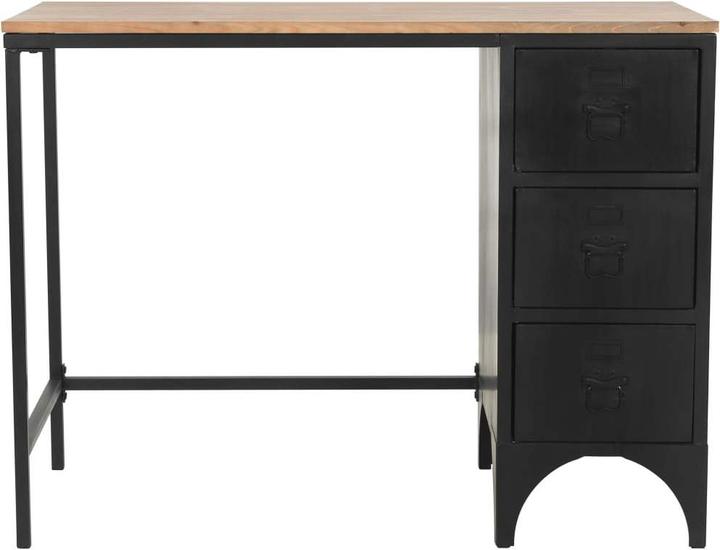 Image du produit vidaXL Schreibtisch mit Einzelpodest (50 x 100 x 76 cm)