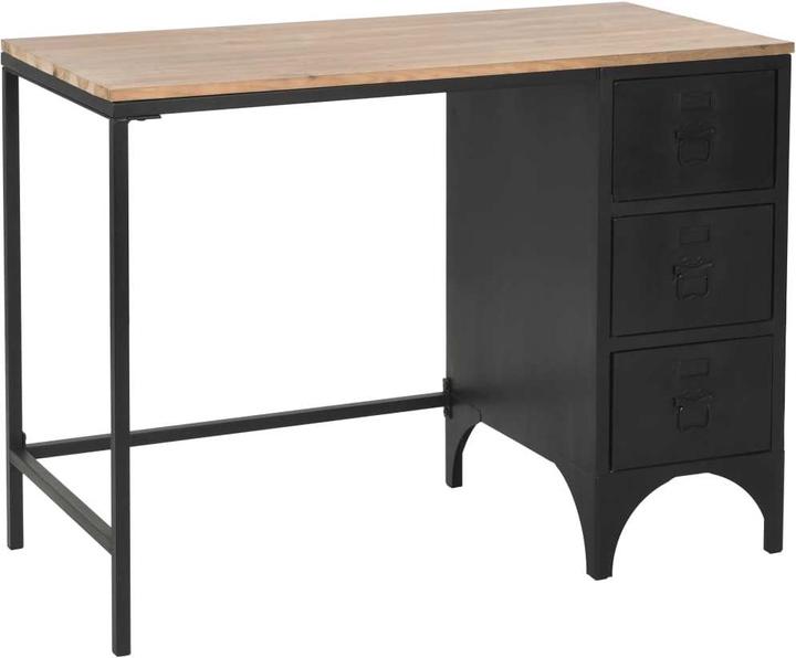 Image du produit vidaXL Schreibtisch mit Einzelpodest (50 x 100 x 76 cm)