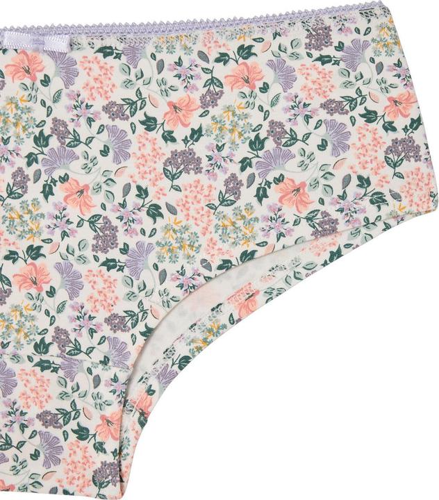 Immagine prodotto Vertbaudet 5er-Pack Mädchen Shortys aus Bio-Baumwolle (86, Confezione da 5 pezzi)