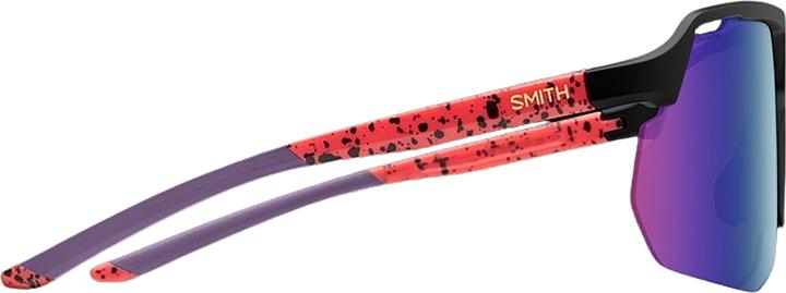Actual product image Smith Motive ChromaPop Mirror Cat. 3 VLT 15% (Matte Red Pattern Black, Mat Wild Child, Chromapop Polar Violet Mirror Cat. 3 VLT 15%)