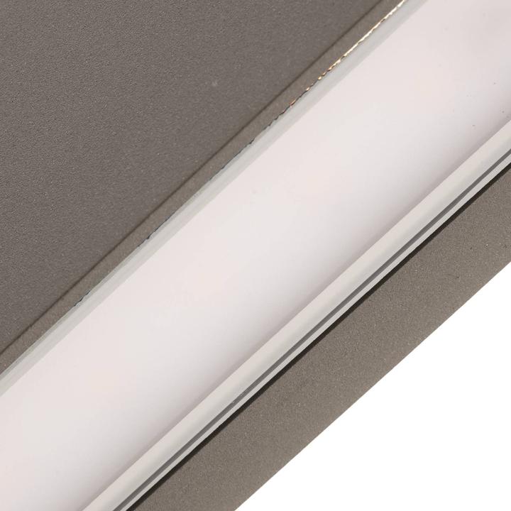 Image du produit Arcchio Lengo Applique murale LED CCT, 50cm, 1-flamme grise (1175 lm)