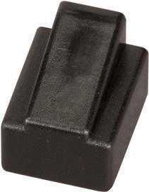 Productafbeelding EFB Elektronik Stofkap voor RJ45-stekker, zwart, zakje van 10