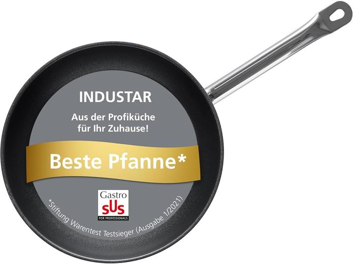 Produktbild Schulte-Ufer Topfset Industar mit Bratpfanne DIAMAS-Pro (4-teilig) (Pfannenset + Topfset, Aluminium, Edelstahl)