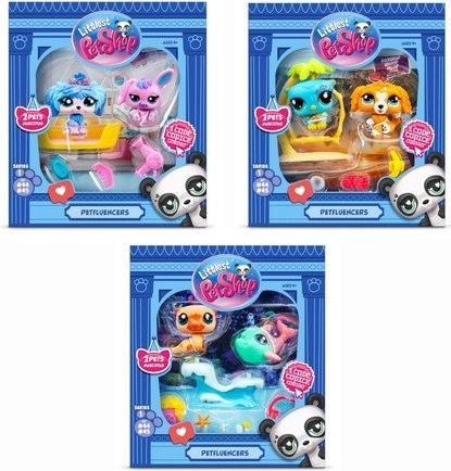 Actual product image Littlest Pet Shop Petfluencerzy 2 figurki mix