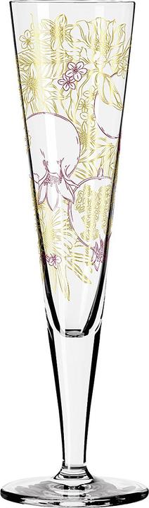 Produktbild Ritzenhoff Champagnerglas Goldnacht (20.50 cl, 1 Gläser, Sektgläser)
