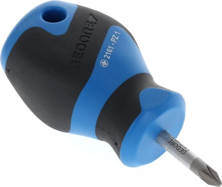 Actual product image Gedore 2161 PZ 1 screwdriver, cross recess PZ 1, 75 mm (Phillipps cross recess (PH))