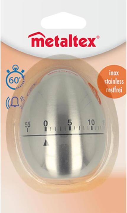 Produktbild Metaltex Kurzzeitmesser in Eiform