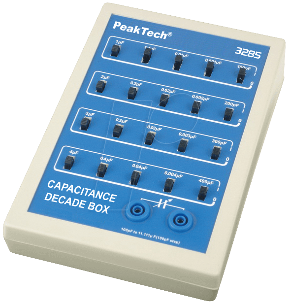 Produktbild Peaktech Kapazitätsdekade 100 pF...11.111 uF ( 3285)