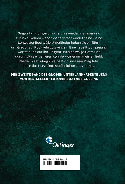 Immagine prodotto Gregor und der Schlüssel zur Macht (Tedesco, Collins Suzanne, 2021)