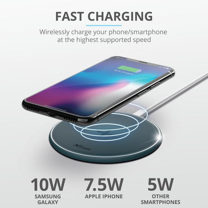 Produktbild Trust Wireless Charger Qylo 7.5/10 W (10 W)