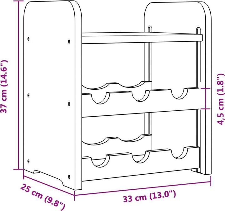 Immagine prodotto vidaXL Karlotta (6 Fl.)