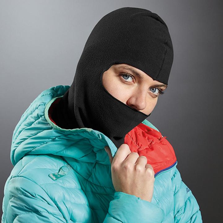 Actual product image Beechfield Microfleece balaclava for adults