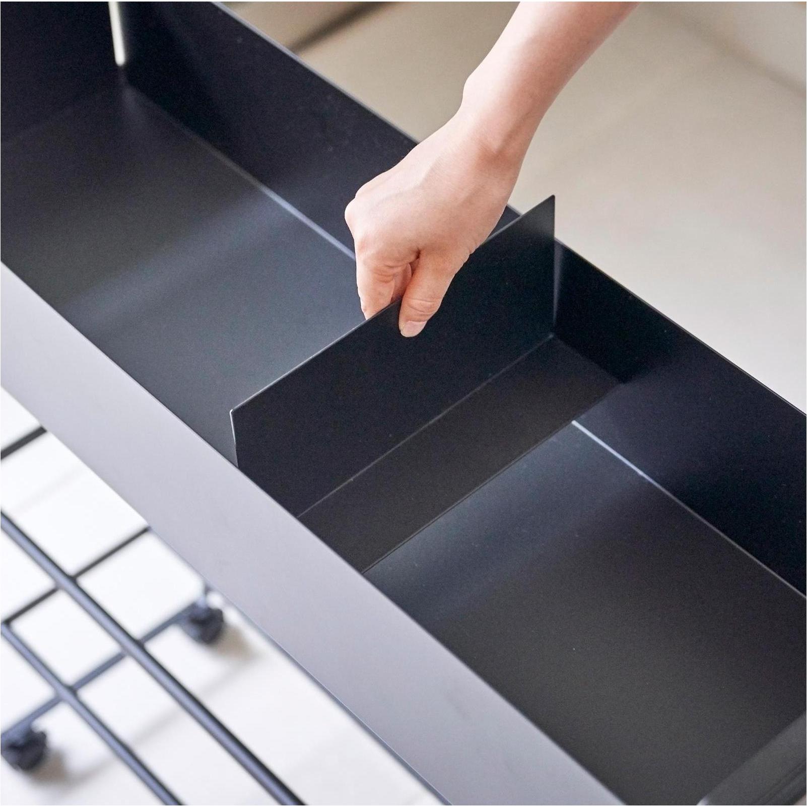 Thumbnail - Yamazaki, Servierwagen, Aufbewahrungswagen mit Korb TOWER