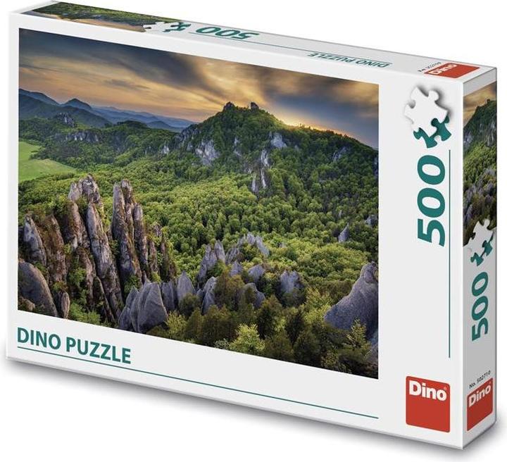 Actual product image Dino Puzzle Die Felsen von Sulov 500 Teile (500 pieces)