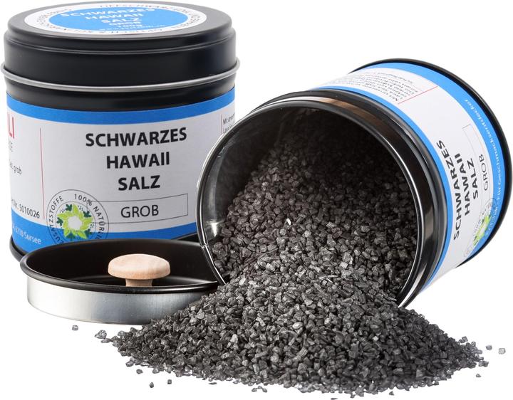 Justchili Schwarzes Hawaii Salz grob (100 g)