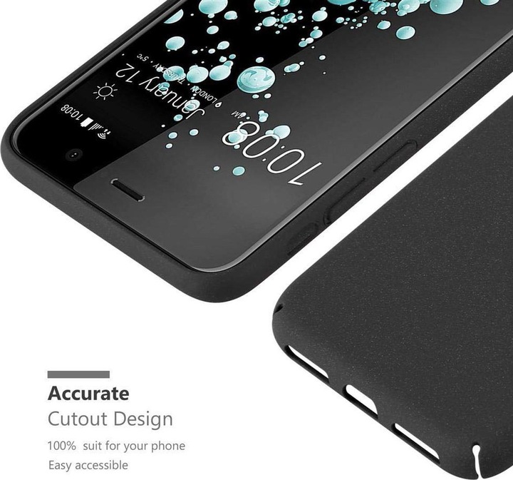Image du produit Cadorabo Couverture rigide Frosty Cover (HTC U Play)