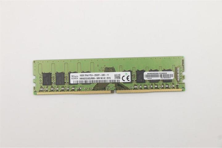 Produktbild Lenovo UDIMM,16GB,DDR4,2933,Hynix (1 x 16GB, 2933 MHz, DDR4-RAM, U-DIMM)