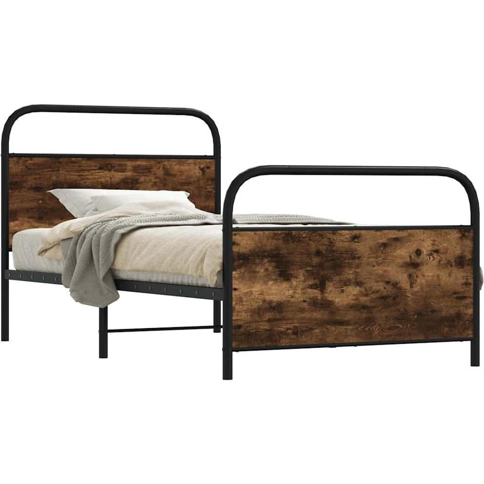 VidaXL, Bett, Bettgestell ohne Matratze (107 x 203 cm)