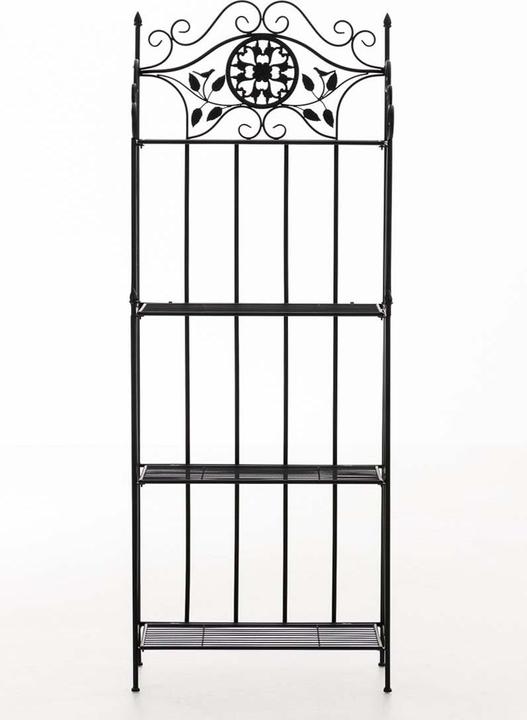 Immagine prodotto CLP Scaffale autoportante Flora, nero (66 x 32 x 175 cm)