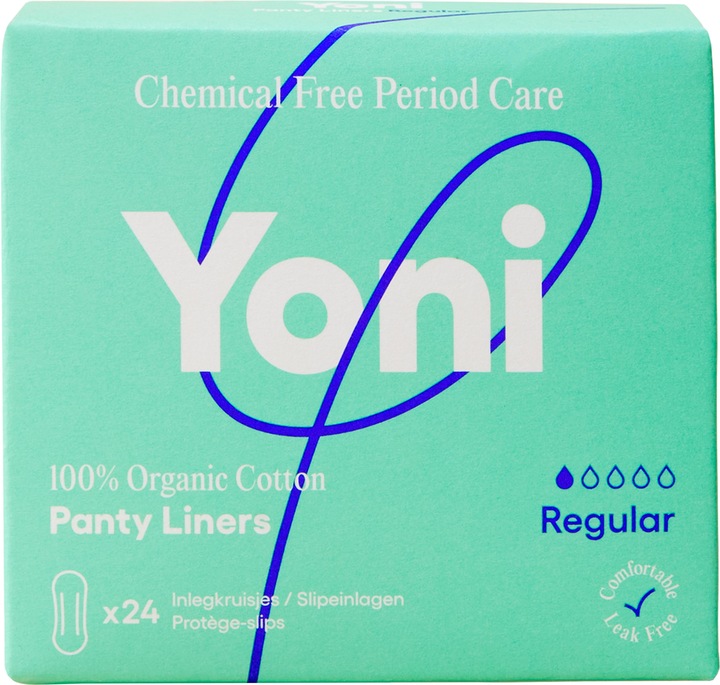Produktbild Yoni Bio Slipeinlagen - normal - 100 Bio-Baumwolle - 24 Stk (24 x, Slipeinlagen)