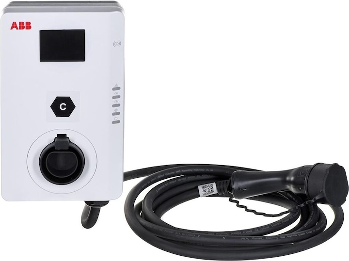 Actual product image ABB Terra AC Wall Charging Station (Type 2, 22 kW, 32 A, Type 2)