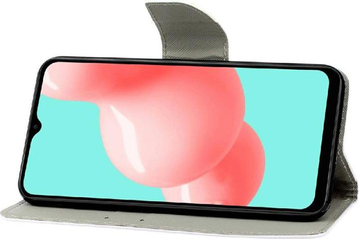 Actual product image Cover-Discount Galaxy A22 4G - leather case butterfly black (Samsung Galaxy A22)